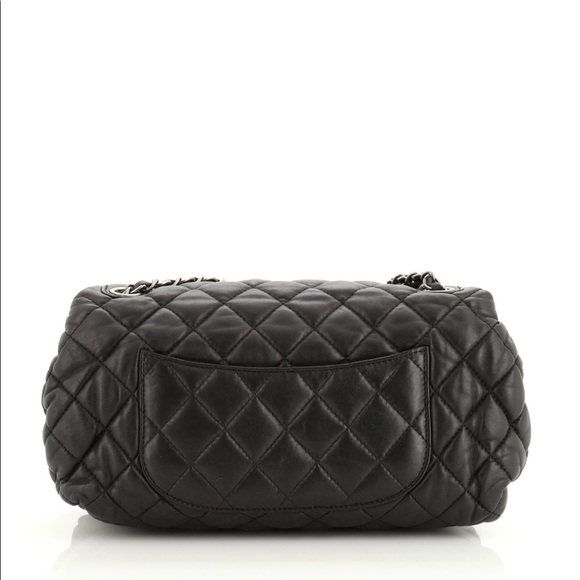 🛑sold Chanel Lambskin Medium Accordion Flap Black - Picture 4 of 16